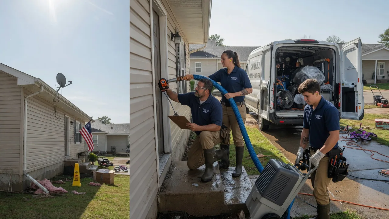 Ceiling Water Damage Restoration in Princeton, IL near me